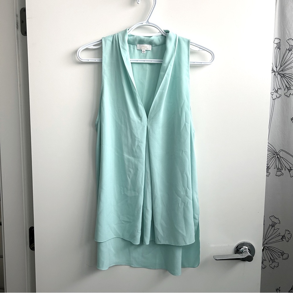 Wilfred Sleeveless Mint Top